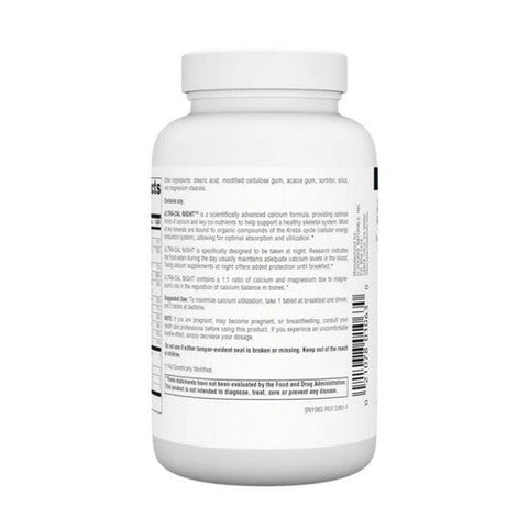 Source Naturals, Ultra-Cal Night Calcium Complex, 120 Tabs Source Naturals