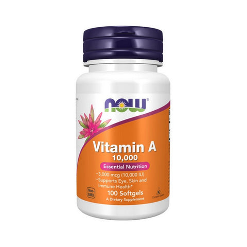 Now Foods, Vitamin A, 100 Sgels