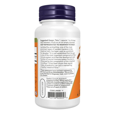 Now Foods, Acidophilus, 2 Billion, 100 Caps