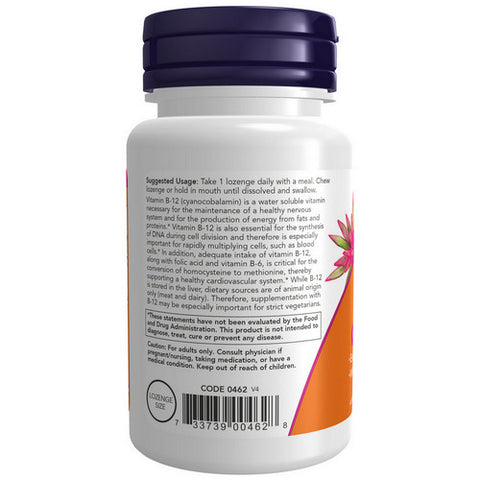 Now Foods, Vitamin B-12, 1000 mcg, 60 Tabs