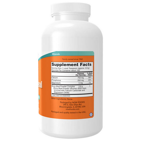 Now Foods, Bone Meal Powder, 16 OZ
