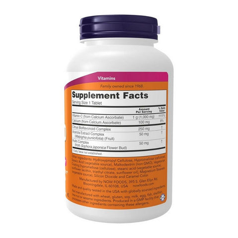 Now Foods, Vitamin C-1000 Complex, 180 Tabs