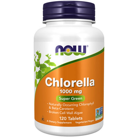 Now Foods, Chlorella, 1000 mg, 120 Tabs