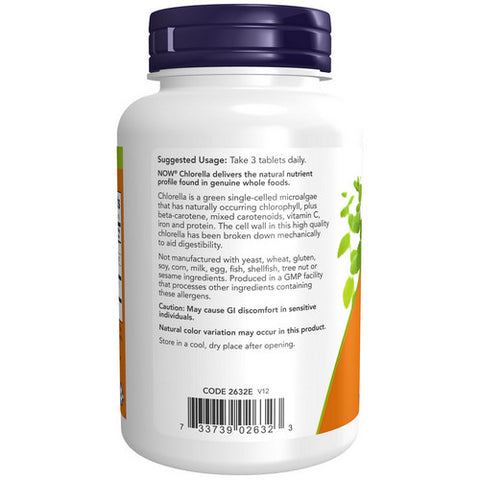 Now Foods, Chlorella, 1000 mg, 120 Tabs