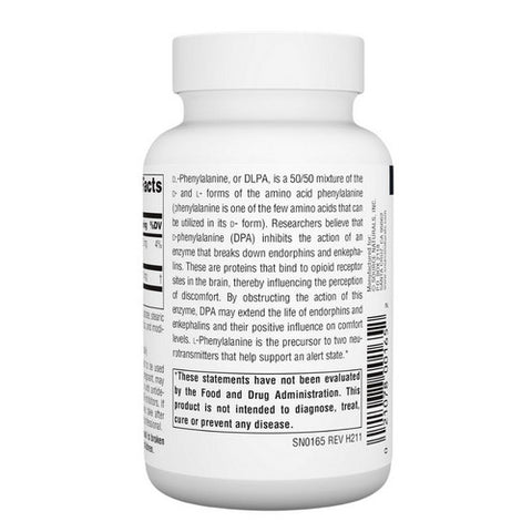 Source Naturals, DL-Phenylalanine, 750 mg, 60 Tabs