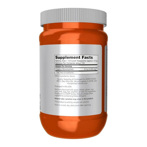 Now Foods, Creatine Monohydrate, Micronized, 1.1 Lbs