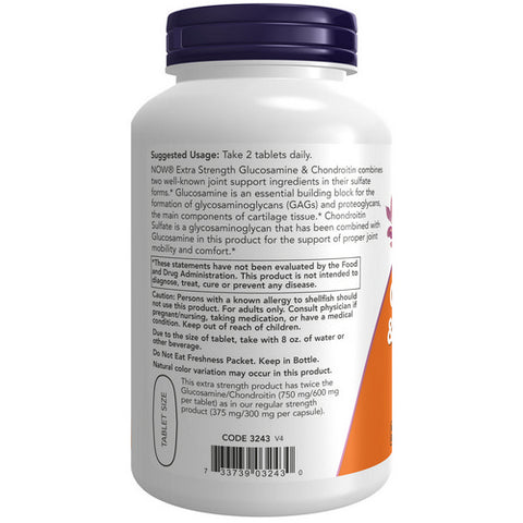 Now Foods, Glucosamine & Chondroitin, 120 Tabs