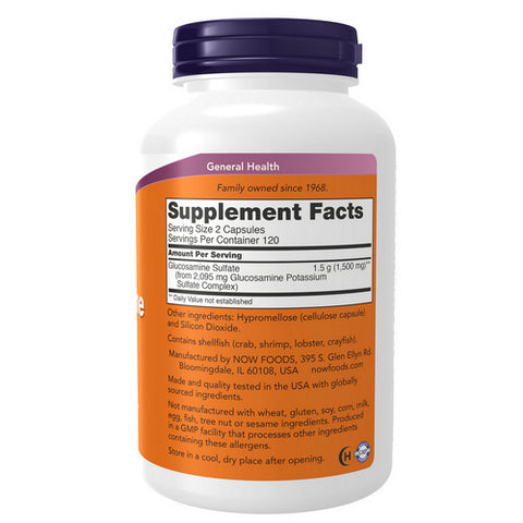 Now Foods, Glucosamine Sulfate, 750 mg, 240 Caps