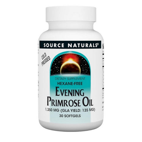 Source Naturals, Evening Primrose Oil, 1350 MG, 30 Softgel