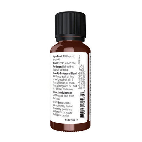 Now Foods, Lemon Oil, 1 OZ Now Foods