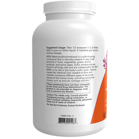 Now Foods, M.S.M Powder, 1 lb