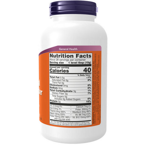 Now Foods, Nutritional Yeast Powder, 10 OZ