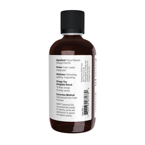 Now Foods, Orange Oil, SWEET, 4 Oz