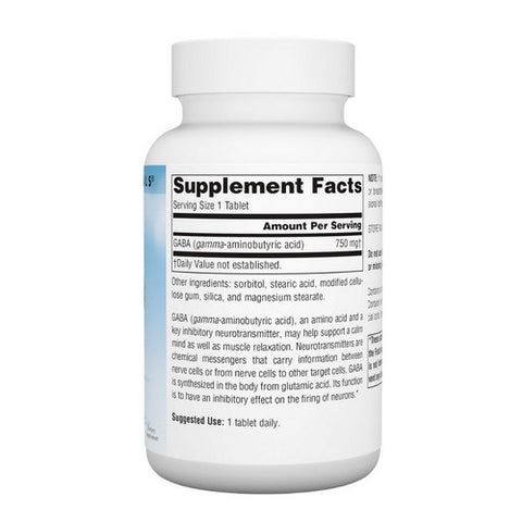 Source Naturals, Gaba, 750 mg, 45 Tabs