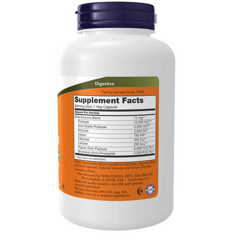 Now Foods, Plant Enzyme, 240 Vcaps Now Foods