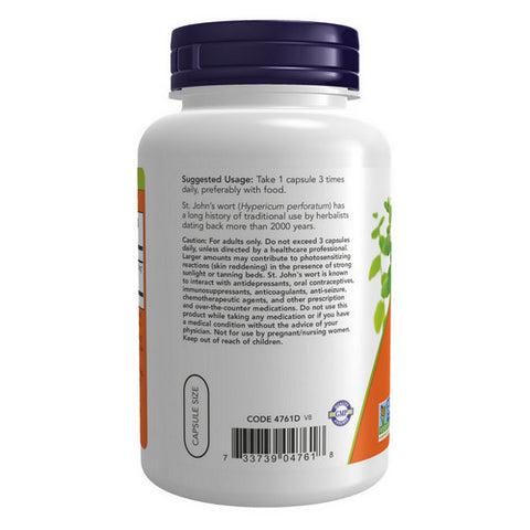 Now Foods, St. John's Wort, 300 mg, 250 Caps