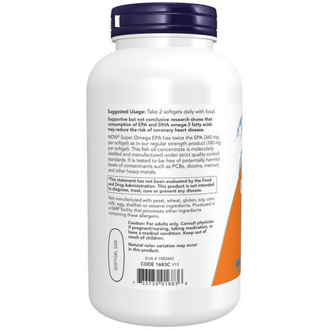 Now Foods, Super Omega EPA, 240 Softgels