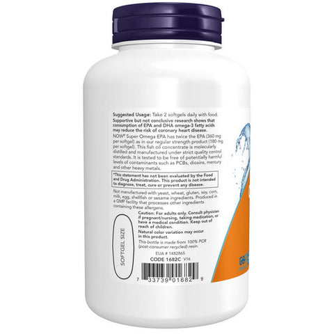 Now Foods, Super Omega EPA, 120 Softgels