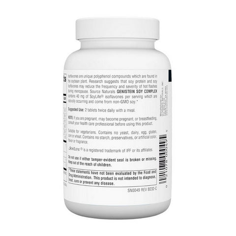 Source Naturals, Genistein Soy Complex, 1000 mg, 60 Tabs