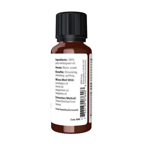 Now Foods, Wintergreen Oil, 1 Oz