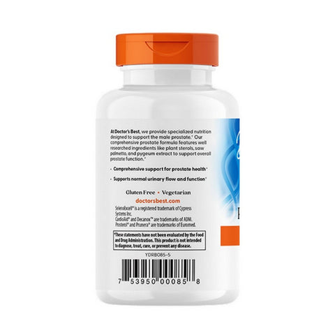 Doctors Best, Comprehensive Prostate Formula, 120 Veg Caps