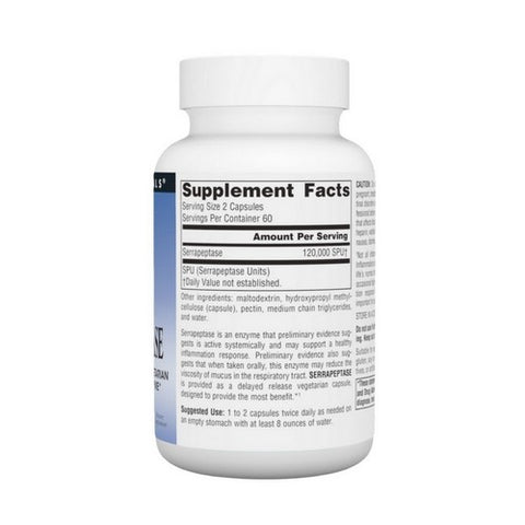 Source Naturals, Serrapeptase, 500 mg, 120 Vegicaps