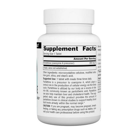 Source Naturals, Pantethine, 60 Tabs