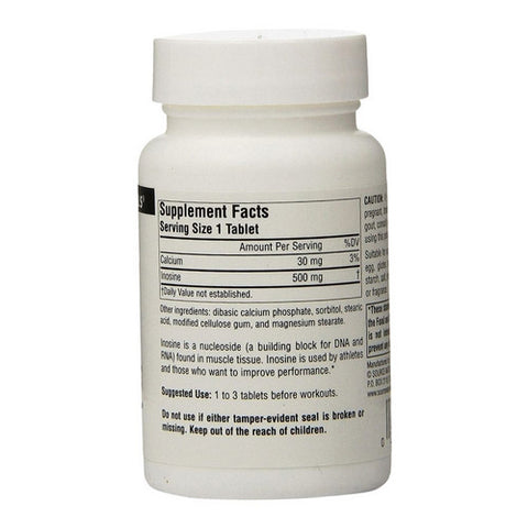 Source Naturals, Inosine, 500 MG, 60 Tabs