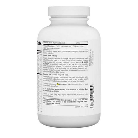 Source Naturals, Alka-balance, 120 Tabs