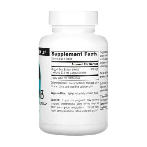 Source Naturals, Guggulsterones, 37.5 mg, 120 Tabs Source Naturals