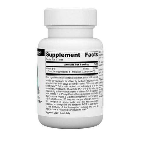 Source Naturals, Coenzymated B-6, 100 mg, 30 Tabs