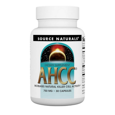 Source Naturals, Ahcc, 750 mg, 30 Caps
