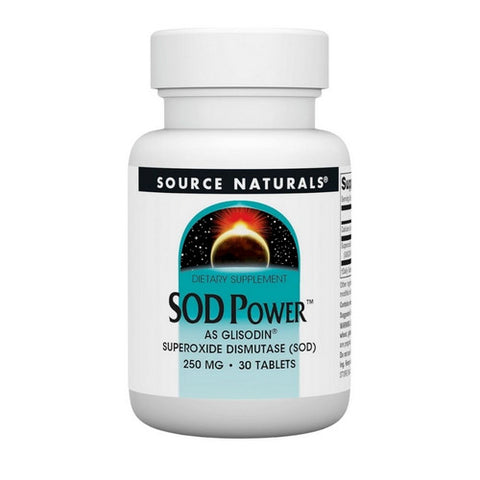 Source Naturals, Glisodin Power (s.o.d.), 250 mg, 30 Tabs