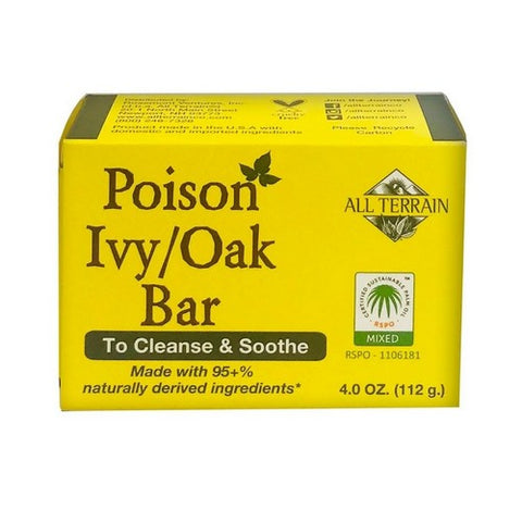 All Terrain, Poison Ivy Oak Bar Soap, 4 Oz All Terrain
