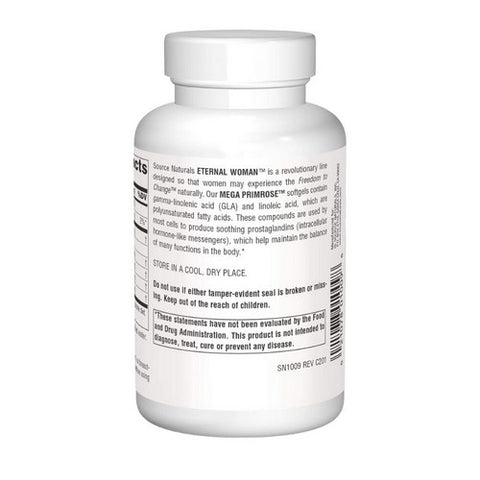 Source Naturals, Mega Primrose, 1350 mg, (Eternal Woman) 60 Softgel