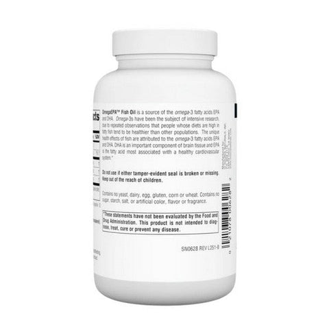 Source Naturals, Omega Epa Fish Oil, 1000 MG, 100 Softgel Source Naturals