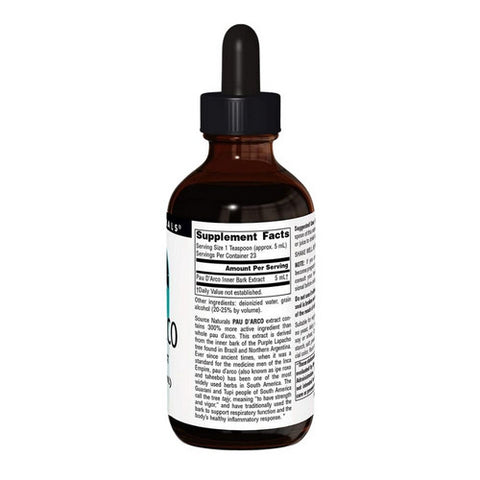 Source Naturals, Pau D&#39;arco, 4 fl oz