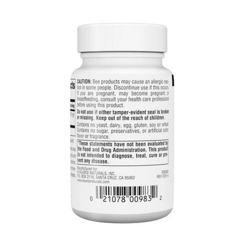 Source Naturals, Royal Jelly, 60 Caps Source Naturals