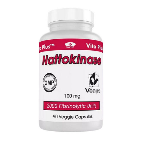 Nattokinase 2000 FU 90 CAPS by Vita plus