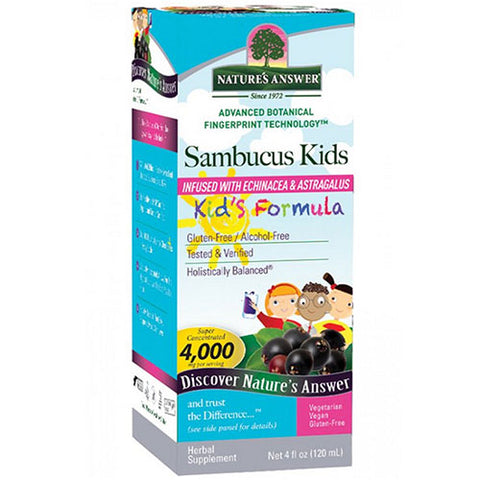 Nature's Answer, Sambucus Kids, 4 oz
