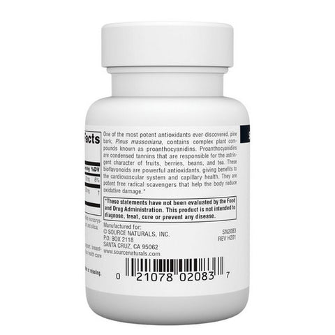 Source Naturals, Pine Bark Extract, 150mg, 60 tabs