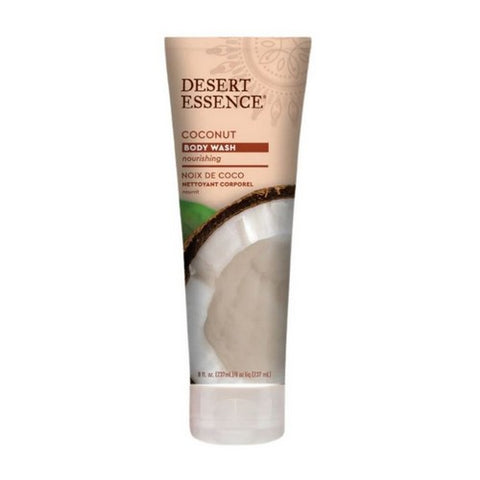 Desert Essence, Nourishing Body Wash Coconut, 8 Oz