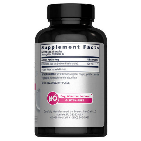 Neocell Laboratories, Hyaluronic Acid, 100 Mg, 60 Caps