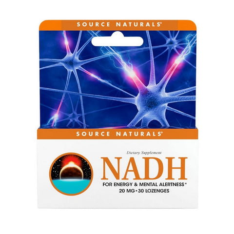 NADH Sublingual 30 Lozenges by Source Naturals