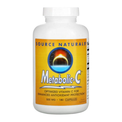 Source Naturals, Metabolic C, 500 Mg, 180 caps