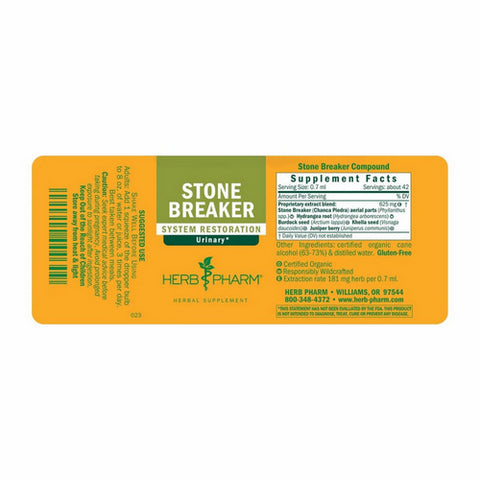 Herb Pharm, Stone Breaker Compound, 4 OZ