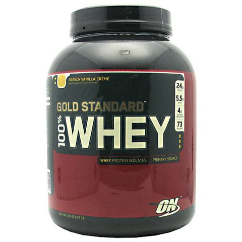 Optimum Nutrition, 100% Whey Gold, French Vanilla 6.0 lb
