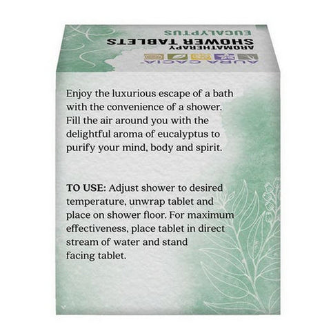 Aura Cacia, Shower Tablets, Eucalyptus, 3 Tablets