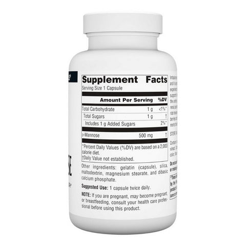 Source Naturals, D-Mannose, 500 Mg, 120 Caps