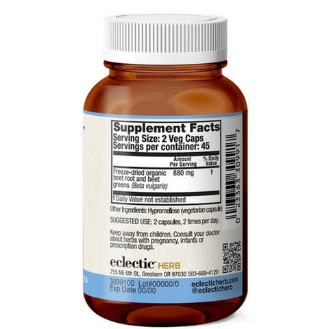 Eclectic Herb, Beet Juice, 440 mg, 90 Caps